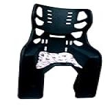 Carona Bike Traseira Styll Baby Preto