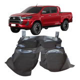 Carpete Assoalho Vinil Fosco Hilux Cabine Dupla 2016 Á 2025