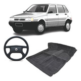 Carpete Molda Compativel Com Uno 1993 1994 1995 + Volante