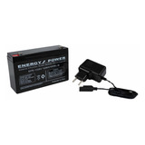 Carregador 6v Com Led Bat 6v 12ah Brinquedos Bandeirante