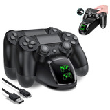 Carregador Base De Controle De Ps4 Dublo Estação Potente