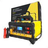 Carregador Bateria 10a 12 24v Automotivo Carro Moto Caminhão