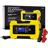 Carregador Bateria 12v 24v 10a Carro Caminhao 150a 180a 200a