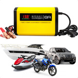 Carregador Bateria Carro Ou Moto Premium Com Indicador