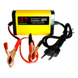 Carregador Bateria Carro Ou Moto Premium Com Indicador