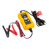 Carregador Bateria Portatil Automotivo Carro Moto Automático