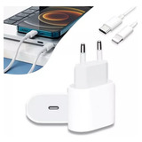 Carregador Cabo 20w Turbo Tipo c Para iPhone X 11 12 iPad Cor Branco Raptorcom