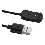 Carregador Cabo Usb Compatível Com Amazfit Bip 5 Ultra Large Cor Preto