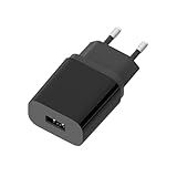 Carregador Celular Tomada Plug Adaptador Fonte Usb 5v 2 1a Preto