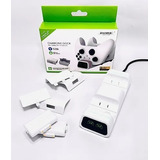 Carregador Controle Xbox One Series S x 2 Baterias 800mah