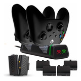 Carregador Controle Xbox One Series S X 2 Baterias 800mah