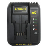 Carregador De Bateria 20v Stanley Sc201
