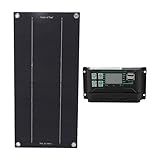 Carregador De Bateria Do Kit De Painel Solar 600 W 18 V Kit Inicial De Painel Solar Com Painel Solar Controlador De Carga 100A Clipe De Crocodilo E Ventosa Para S Istema