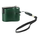 Carregador De Emergência De Telefone Usb Com Manivela Para