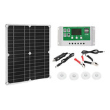 Carregador De Painel Solar Flexível Usb De 100w