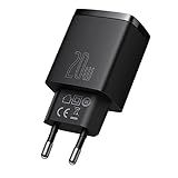 Carregador De Parede Baseus Compact Quick Charger U C 20W Preto
