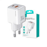 Carregador De Parede Fonte Energia Celular Tablet Usb Tipo C 30w Turbo Pd P iPhone Apple Samsung