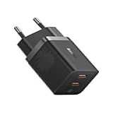 Carregador De Parede Turbo Baseus GaN5 Pro Fast Charger USB C USB C 40W EU PRETO Modelo CCGAN40CE M