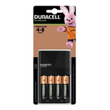 Carregador De Pilhas Recarregáveis Duracell Aa aaa Com 4 Aa