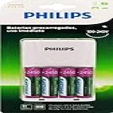 Carregador De Pilhas Recarregável Philips C