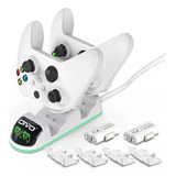 Carregador Duplo 2 Bateria P Controle Xbox Series One S X