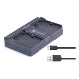 Carregador Duplo Para Bateria Canon Modelo Lp E6 Lp e6