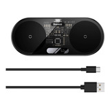 Carregador Duplo Rápido Sem Fio Baseus 20w P Celular Airpod