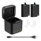 Carregador E Bateria Para Camera Filmadora Gopro Hero 9 10