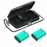 Carregador E Baterias Lp e17 Para Canon T6i T7i Sl3 Rp M5 M6