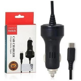 Carregador Fonte Carro Veicular Nintendo Switch Usb Tipo c