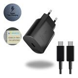 Carregador Fonte Turbo 45w Para Samsung Com Cabo Super Fast