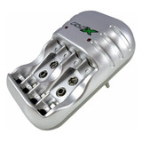 Carregador Fx c03 De Pilha Aa aaa 9v Bivolt Auto Stop Flex