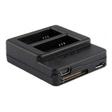 Carregador Gopro Hero3 Duplo Mini E Micro Usb