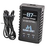 Carregador Lipo Da BMA B7 Compact Pro Atualizado 2S 3S 7 4v 11 1v Carregamento Inteligente De Bateria Cabo Longo Estendido De 1 2 M