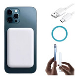 Carregador Mag safe 10000mah Original Compatível iPhone Nf