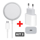 Carregador Magnético Magsafe Fonte 20w Para iPhone Turbo