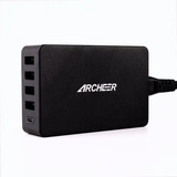 Carregador Múltiplo De Mesa Universal 5 Portas Usb