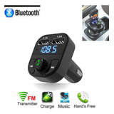 Carregador P Carro Usb Transmissor Bluetooth Fm Mp3 Sem Fio