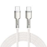 Carregador Para Celular Cabo Tipo C 2m Trançado Hrebos- Compatível Com Samsung- Xiaomi- Motorola- Huawei- IPhone- Reforçado E Carregamento Rápido -cb352c-