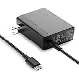 Carregador Para Nintendo Switch Adaptador USB C De 15 V 2 6 A 39 W Compatível Com Nintendo Switch Switch Lite Switch Dock Compatível Com Modo TV Carregador De Viagem Rápido Com Cabo De 5 5 Pés