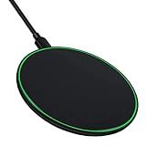 Carregador Por Indução Carregador Wireless Rápido Por Indução QI De 10W Carregador De Celular Por Indução Compatível Com Iphone E Android Sem Fio Alta Velocidade De Carregamento AlverSun