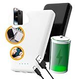 Carregador Portátil Mini Power Bank 10000mAh Turbo Carga Rápida Para IPhone Samsung Xiaomi LG Motorola Android Portátil Leve Indispensável 