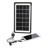 Carregador Portátil Placa Energia Painel Solar Usb Celular
