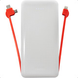 Carregador Portátil Power Bank 10 000mah Universal Usb Typec