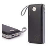 Carregador Portátil Power Bank 20 000 Para iPhone E Samsung