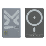 Carregador Portátil Power Bank 5000mah Sucção Magnética