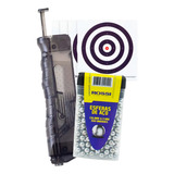 Carregador Rápido Airgun Rossi Esferas De Aço 4 5mm Alvo
