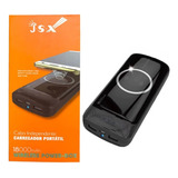 Carregador Rapido De Indução Qi Wireless Bateria 18000 Mah