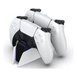 Carregador Rápido Duplo Para Controle Sem Fio Ps5 Usb Tipo C