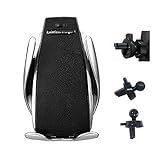 Carregador Suporte Veicular Sem Fio Wireless Indução Samsung IPhone Android IOS Celular Turbo 10W NF